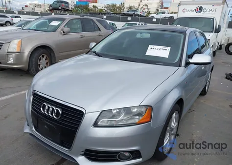 2012 Audi A3 2.0T Premium from USA, damaged, VIN WAUBEAFM3CA110191